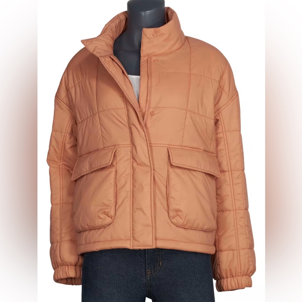Natural Reflections Pack & Go Quilted Puffer Jacket